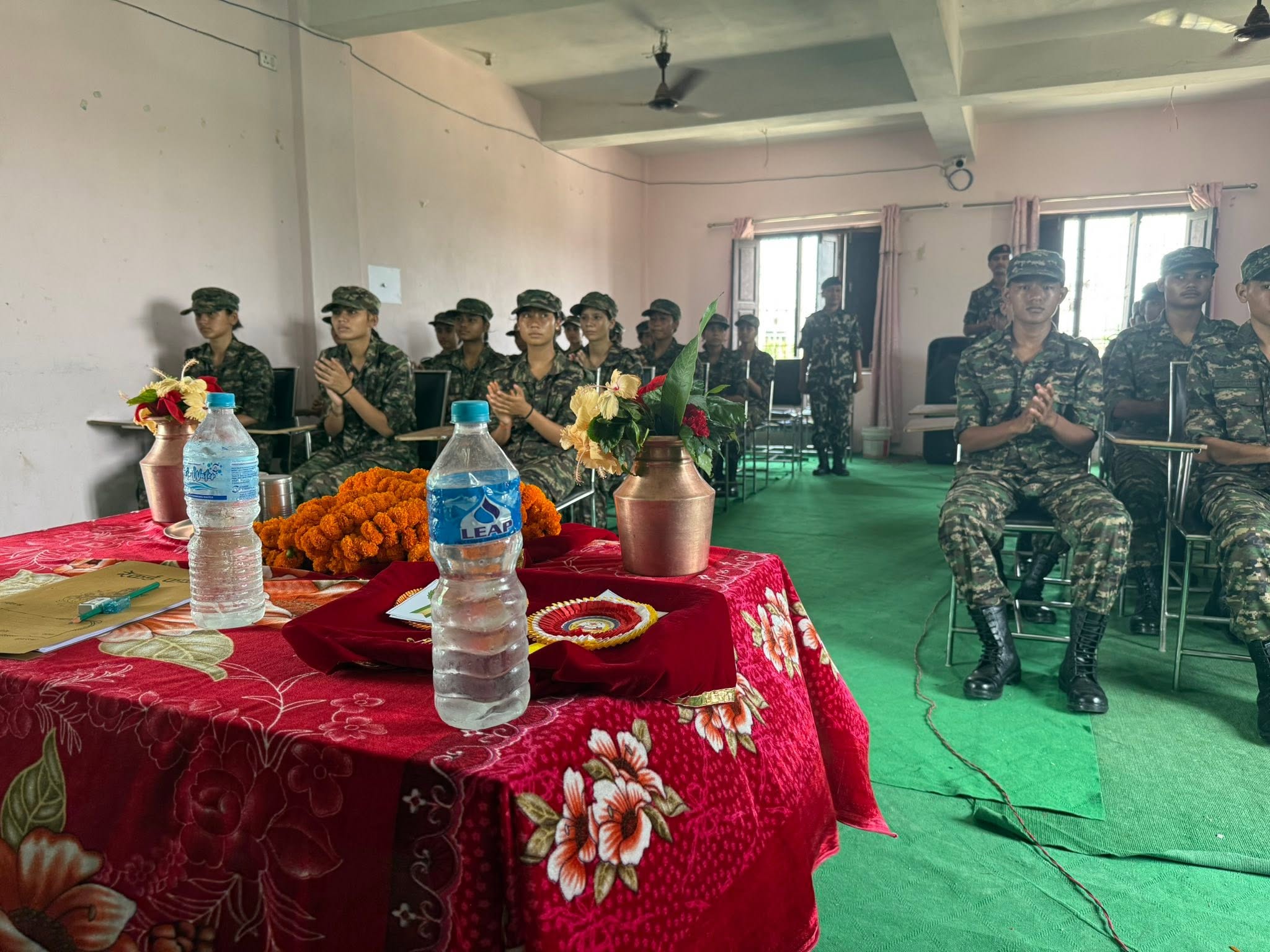 शारदा मा.वि.को जुनियर राष्ट्रिय सेवा दलको प्रथम प्रवचन सभा सम्पन्न।
